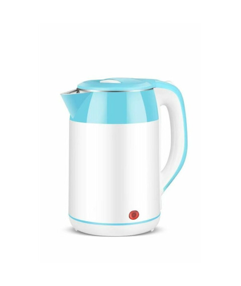 Fierbător de apă BROCK WK 5521 WH, inox, 1.8L, 1500W, pereți dubli 